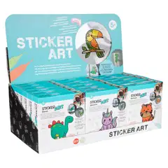 Sticker Art askartelusetti ikkunatarrat - 12