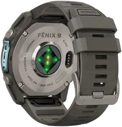 Garmin Fenix 9 51 mm titaani- ja kivenharmaa urheilukello - 8
