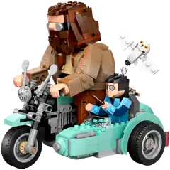 LEGO® Harry Potter TM 76443 Hagrid™ ja Harry moottoripyöräajelulla - 4