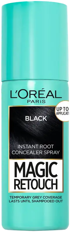 L'Oréal Paris Magic Retouch Black Suihkutettava tyvisävyte 75ml - 1