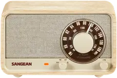 Sangean WR-8 Bluetooth pöytäradio, vaalea tammi - 2