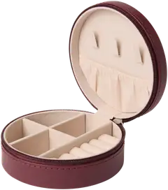 Åhléns Home Korurasia JACKIE Burgundy - 1