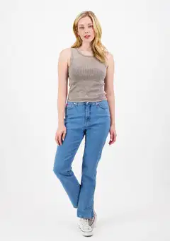 Lee Cooper LC 01 2284 vaaleansiniset Curvy fit -farkut - Vaaleansininen - 2