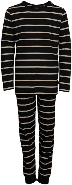 RATIA® lasten pyjama, K325120057 - hiekka/musta - 1