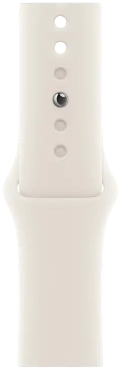 Apple Watch SE GPS + Cellular 40mm valkoinen alumiinikotelo, valkoinen Sport ranneke - S/M- MXGJ3QN/A - 3