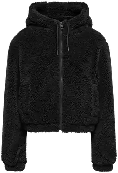 JDY naisten teddytakki Jdymila - BLACK - 1