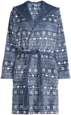 Actuelle naisten lyhyt aamutakki 212A382632 - Vintage indigo - 2