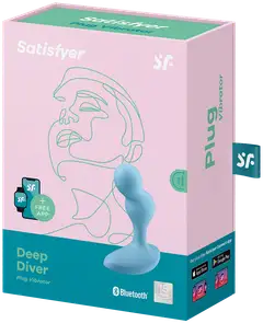 Satisfyer anaalitappi Deep Diver Connect App - 6