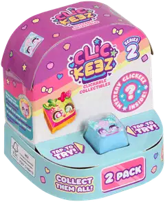 Clickeez Twin Pack -fidget avaimenperä - 2