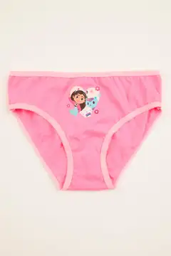 Gabby's Dollhouse -alushousut 3-pack lapsille - Pinkki - 3