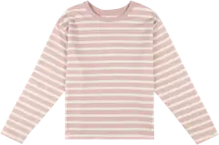 TEX naisten raidallinen terrypaita I993077 - pink light - 1