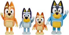 Bluey-perheen hahmot 4 kpl - 2
