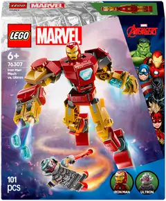 LEGO® Super Heroes Marvel 76307 Iron Man ‑robotti vastaan Ultron - 2