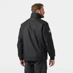 Helly Hansen miesten ulkoilutakki Crew Hooded Pile 34526 - BLACK - 4