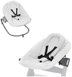 Hauck sitteri Alpha Bouncer Premium vaalean harmaa - 1