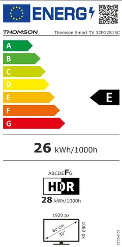 Thomson 32" Full HD Google TV 32FG2S15C mukana 12V virta-adapteri - 8