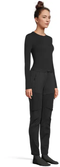 Luode12 naisten retkeilytrikoot 223L112665 - Jet Black - 4