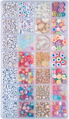 Real UniQ Clay Beads -savihelmet 1400 kpl - 2