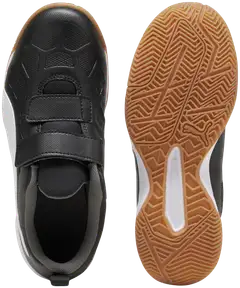 Puma lasten sisäpelikengät Tenaz V Jr - Puma Black-Puma White-IronGate - 5