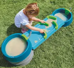 BIG AquaPlay Mudway Run, vesi-, hiekka ja mutaleikkirata - 10