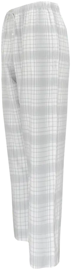 TEX naisten flanellihousut I997296 - grey light - 2