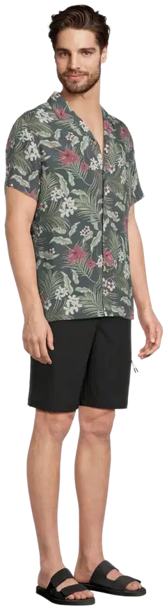 TEX miesten kesäpaita I275362 - KHAKI DARK - 4