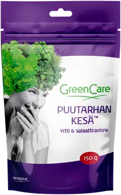 GreenCare Puutarhan KesäTM yrtti ja salaattiravinne 150 g - 1