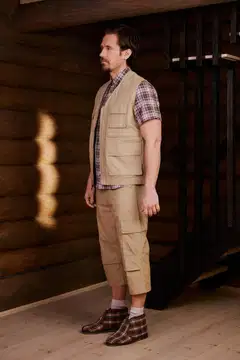 Reino&Aino miesten kalastajaliivi Reino - SAND - 3