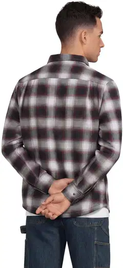 WKLY. miesten ruudullinen paitatakki sherpa-vuori 194W362610 - Fig check - 4