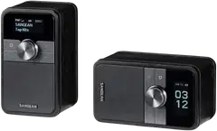 Sangean radio Bluetooth yhteydellä DDR-8, musta tammi - 1