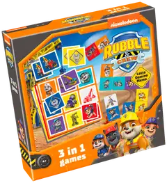 Tactic lautapeli Rollen remmi 3 in 1 Lotto, Domino, Memo - 1