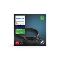 Philips Hue jatkokaapeli ulkokäyttöön 5m musta - 2