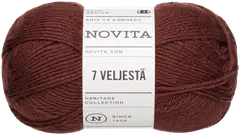 Novita lanka 7 Veljestä 100g ruoste 651 - 1