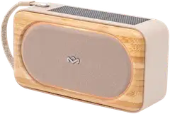 House of Marley Bluetooth kaiutin Roots Solar, beige/puu - 1
