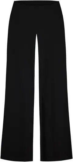WKLY. naisten trikoohousut flare 222W280355 - BLACK - 1