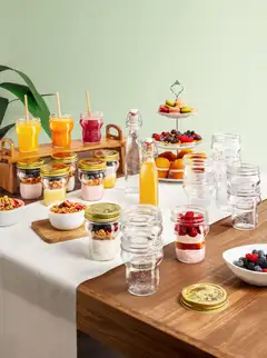 Bormioli Rocco säilöntätölkki Quattro 0,27 l pinoutuva malli - 3