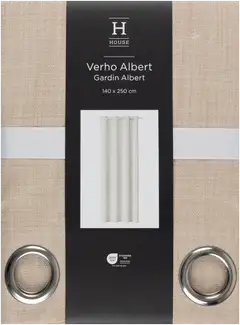 House sivuverho Albert melange 140x250 cm beige - 1