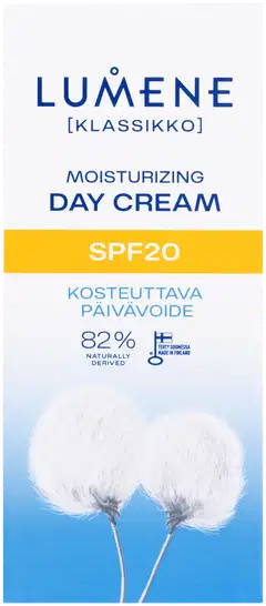 Lumene KLASSIKKO Kosteuttava päivävoide SPF20 50 ml - 2