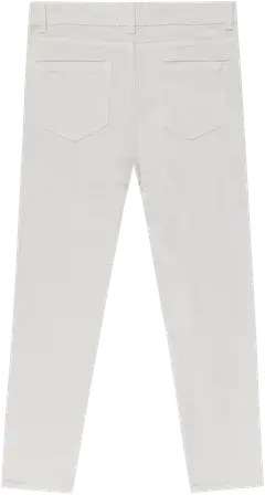 House naisten caprihousut twill Cora - Marshmallow - 2