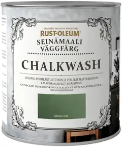 Rust-Oleum Chalkwash 1l seinämaali vesiohenteinen vihreä - 1