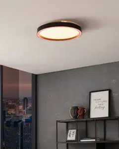 EGLO Plafondi connect.z Montemorelos-z led 17,8W Ø42cm musta/valkoinen, kristalliefekti - 6