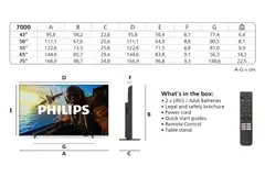 Philips 55" 4K UHD Smart LED TV 55PUS7000/12 - 4