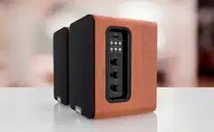 Aiwa aktiivikaiutinpari HDMI SPA-200BR ruskea - 2