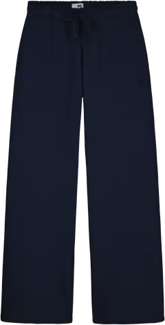 WKLY. naisten leveälahkeiset collegehousut 222W000210 - Navy - 1