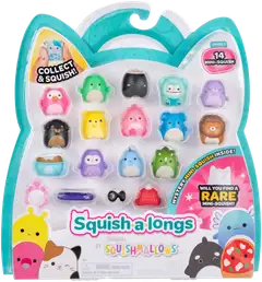Squish-a-longs 2,5 cm hahmo 14 kpl V2 S3 - 2