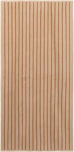 House kylpypyyhe Stripe 70x140 cm beige/ ruskea - 1