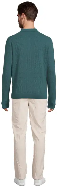 London Fog miesten neulepaita struktuuri CYCLO® 194L292610 - Dark Green - 3