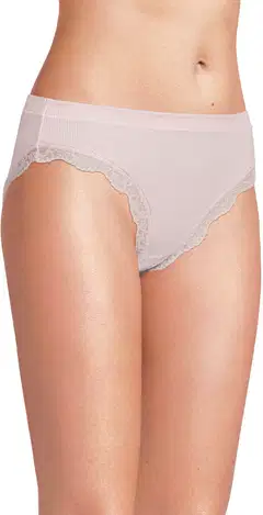 Actuelle naisten rib tai alushousut 210A332622 3-pack - Multicolor - 4