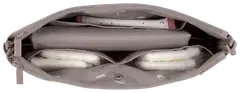 Lässig hoitolaukku Clutch ruskea - 4