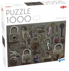 Tactic Palapeli Puzzle Lovers Locks and Keys 1000 palaa - 1